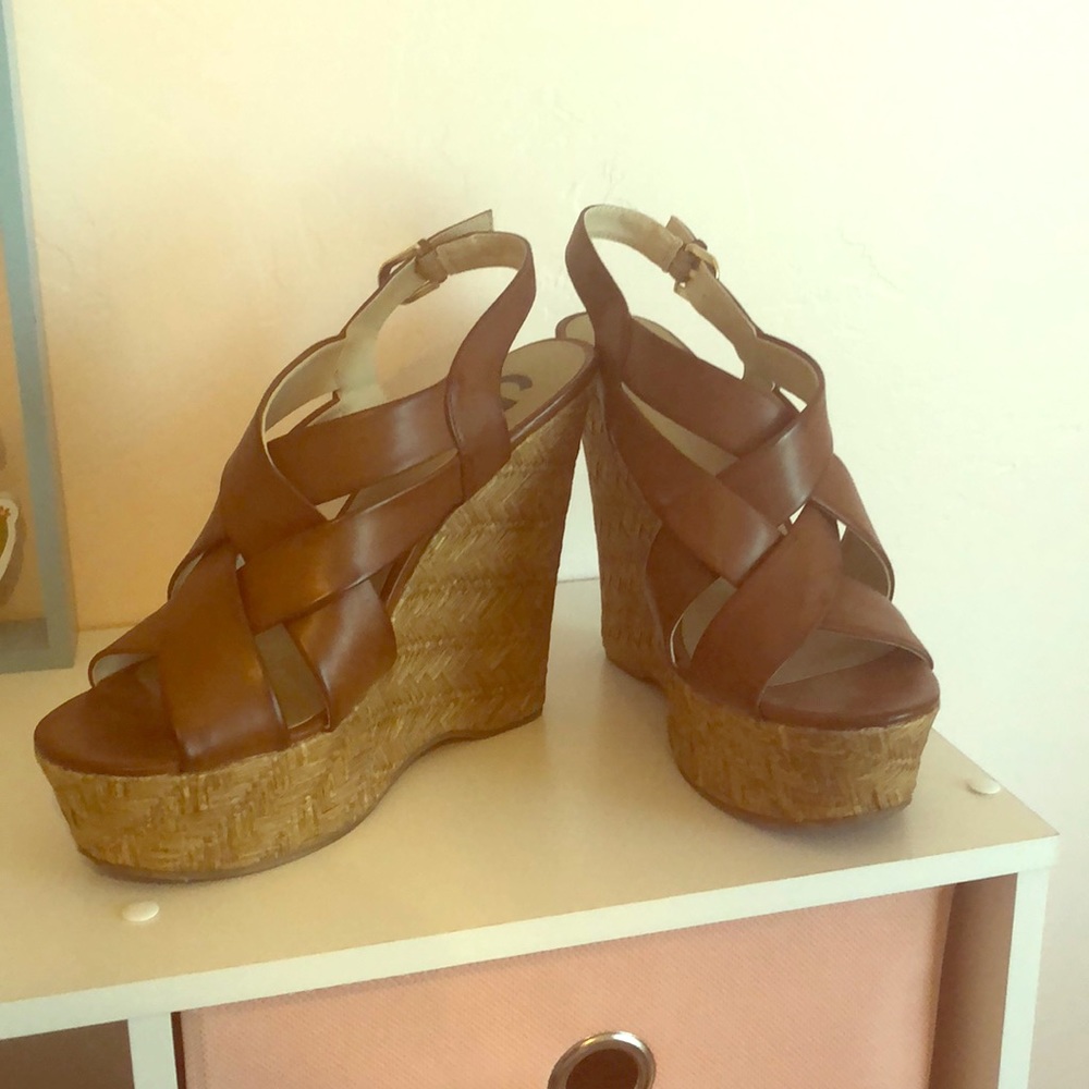 G by Guess wedge sandal